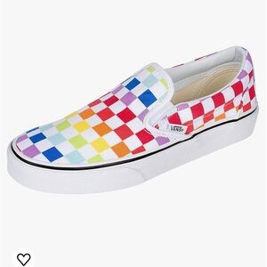 Vans Slip Ons Size 8.5 M/10 W!